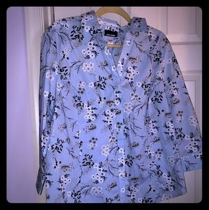 Basic edition blouse like new condition so pretty